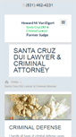 Mobile Screenshot of criminallawyersantacruz.com
